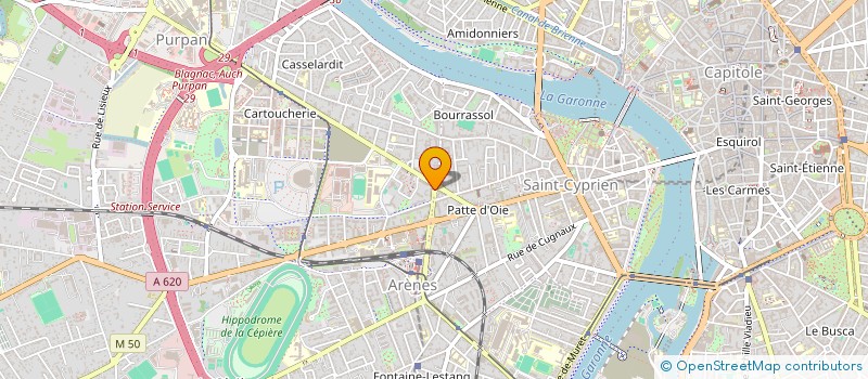 localisation de l'entreprise MONSIEUR HUGO BOINEAU à TOULOUSE