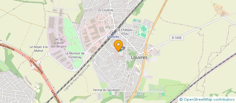 localisation de l'entreprise MONSIEUR HUGO BOLIS  LOUVRES