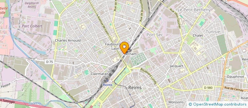 localisation de l'entreprise MONSIEUR HUGO BONNOT  REIMS