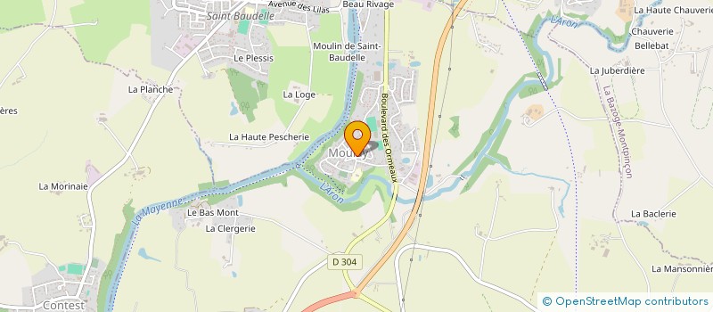 localisation de l'entreprise MONSIEUR HUGO BORDET  MOULAY