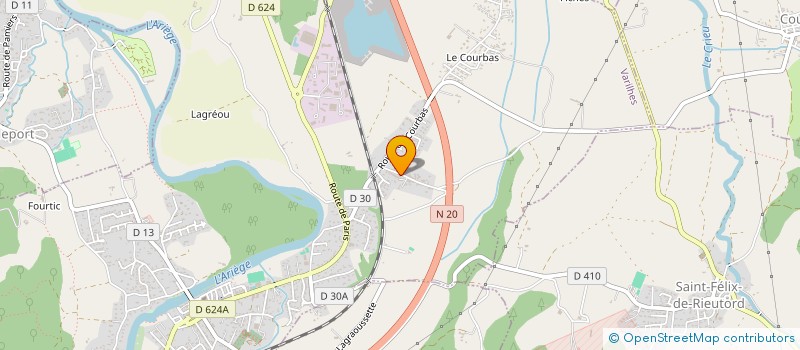 localisation de l'entreprise MONSIEUR HUGO BOUCHET à VARILHES