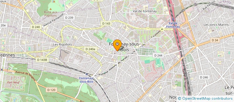 localisation de l'entreprise MONSIEUR HUGO BOUCHILLOU à FONTENAY-SOUS-BOIS