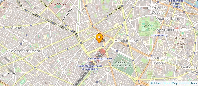 localisation de l'entreprise MONSIEUR HUGO BOULET  PARIS