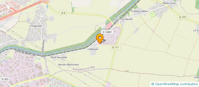 localisation de l'entreprise MONSIEUR HUGO BOURY  DOMPIERRE-SUR-MER