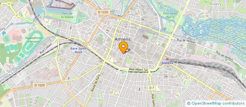 localisation de l'entreprise MONSIEUR HUGO BOUTHORS  AMIENS