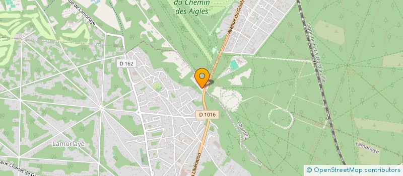 localisation de l'entreprise MONSIEUR HUGO BOUTIN  LAMORLAYE