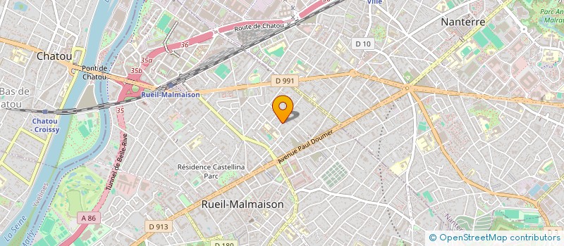 localisation de l'entreprise MONSIEUR HUGO BRASART à RUEIL-MALMAISON