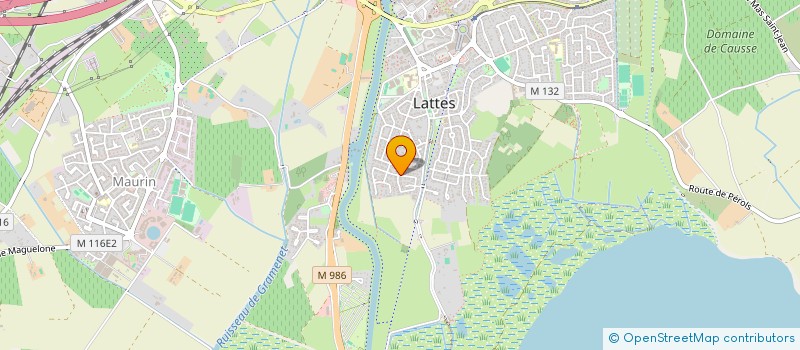 localisation de l'entreprise MONSIEUR HUGO BRENGUES à LATTES