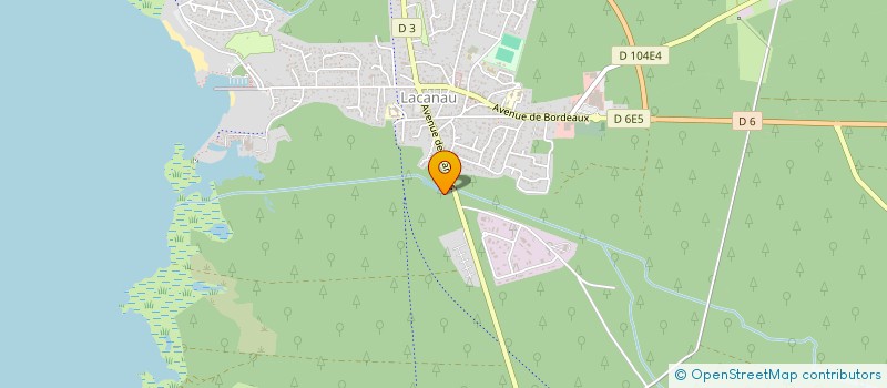 localisation de l'entreprise MONSIEUR HUGO BRISSON  SAUMOS