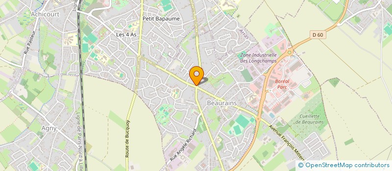 localisation de l'entreprise MONSIEUR HUGO BRISSON  TILLOY-LES-MOFFLAINES