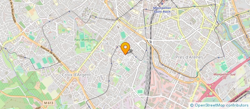 localisation de l'entreprise MONSIEUR HUGO BRUNEL à MONTPELLIER