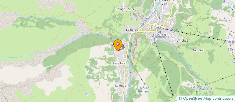 localisation de l'entreprise MONSIEUR HUGO BRUNIER  VALLOIRE