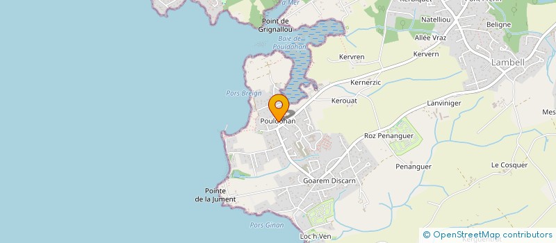 localisation de l'entreprise MONSIEUR HUGO BUREL  TREGUNC