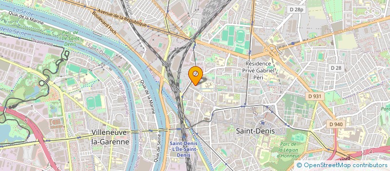 localisation de l'entreprise MONSIEUR HUGO CAILLAREC  SAINT-DENIS