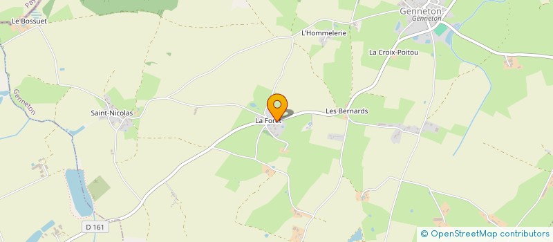 localisation de l'entreprise MONSIEUR HUGO CAMPOS  GENNETON