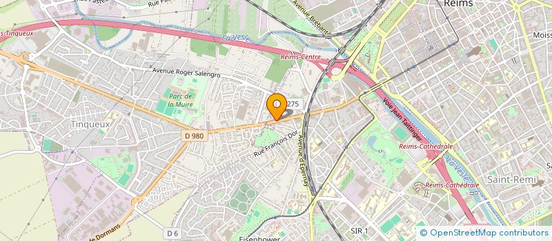 localisation de l'entreprise MONSIEUR HUGO CANON  REIMS