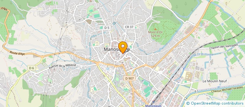 localisation de l'entreprise MONSIEUR HUGO CARCELEN à MANOSQUE