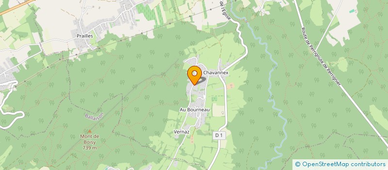 localisation de l'entreprise MONSIEUR HUGO CARDIS  SCIEZ