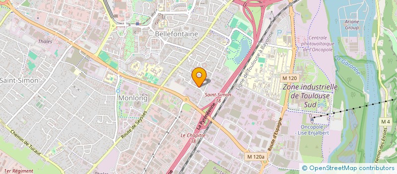 localisation de l'entreprise MONSIEUR HUGO CARLE à TOULOUSE