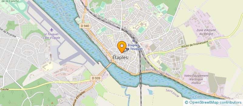 localisation de l'entreprise MONSIEUR HUGO CARLIER à ETAPLES