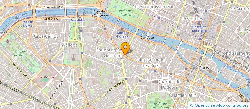 localisation de l'entreprise MONSIEUR HUGO CAROT  PARIS