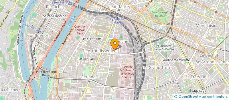 localisation de l'entreprise MONSIEUR HUGO CARTON  LYON