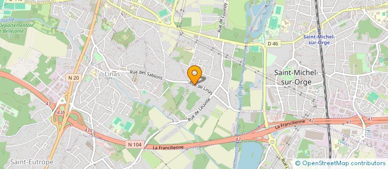 localisation de l'entreprise MONSIEUR HUGO CARVALHO à LONGPONT-SUR-ORGE