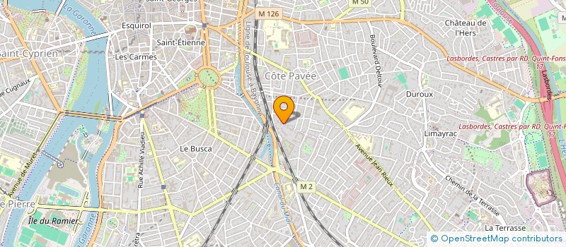 localisation de l'entreprise MONSIEUR HUGO CASANOVAS à TOULOUSE
