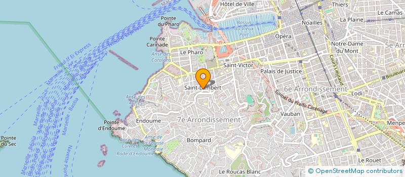 localisation de l'entreprise MONSIEUR HUGO CASO à MARSEILLE