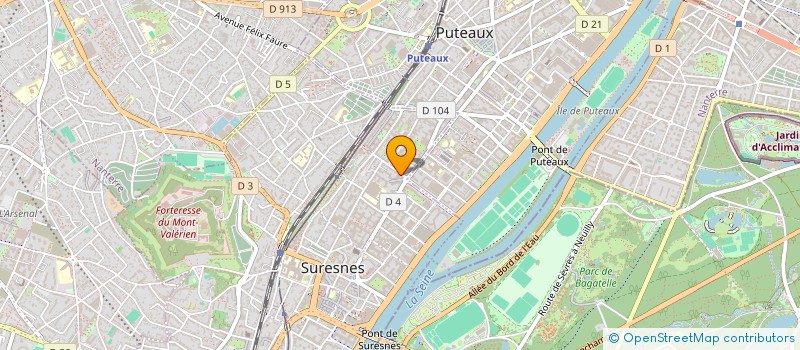 localisation de l'entreprise MONSIEUR HUGO CHAMBON à SURESNES