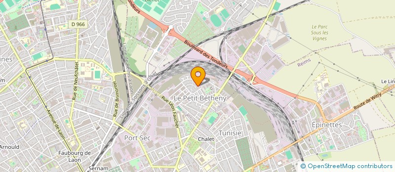 localisation de l'entreprise MONSIEUR HUGO CHAOUCH  BETHENY