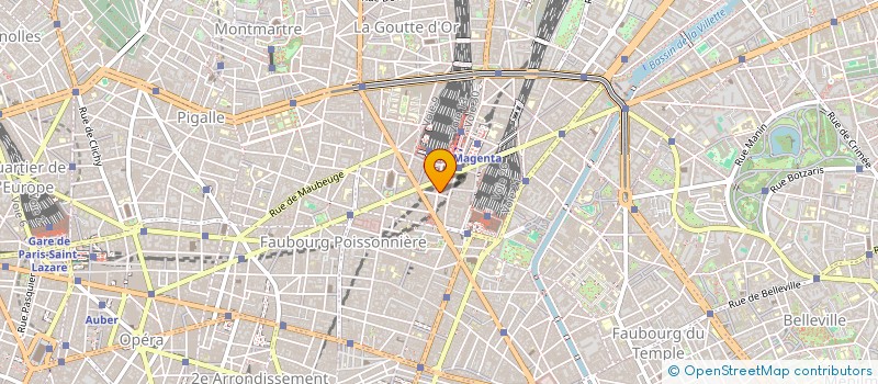 localisation de l'entreprise MONSIEUR HUGO CHARBONNEL  PARIS