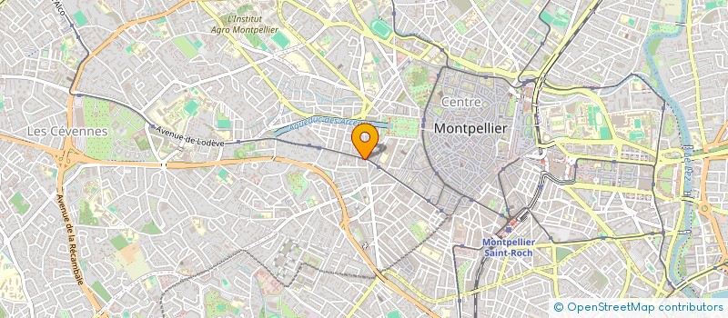 localisation de l'entreprise MONSIEUR HUGO CHARMETON à MONTPELLIER