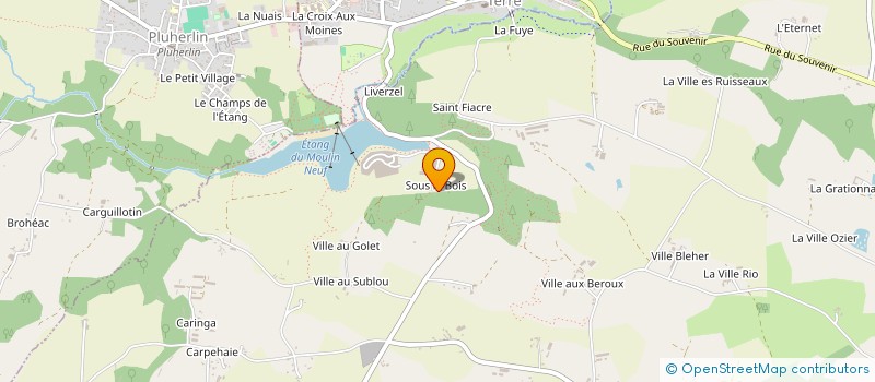 localisation de l'entreprise MONSIEUR HUGO CHARTON  MALANSAC