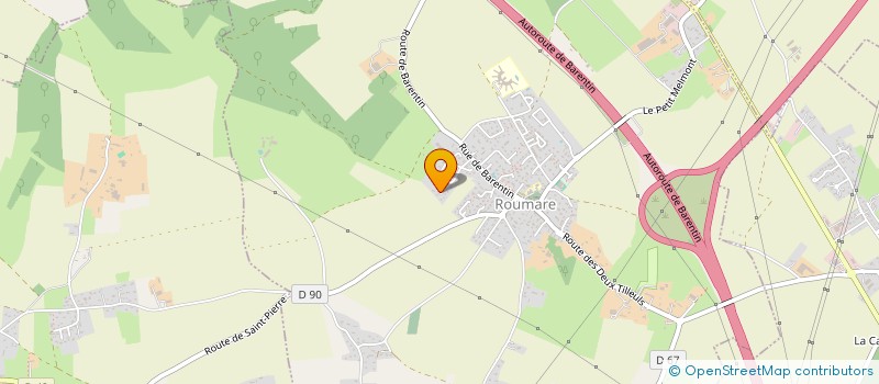 localisation de l'entreprise MONSIEUR HUGO CHARTUZETCHARTUZET CHARTUZET  ROUMARE