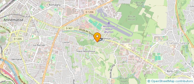 localisation de l'entreprise MONSIEUR HUGO CHEN  VETRAZ-MONTHOUX