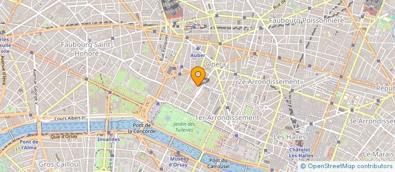 localisation de l'entreprise MONSIEUR HUGO CHEVILLOT  PARIS