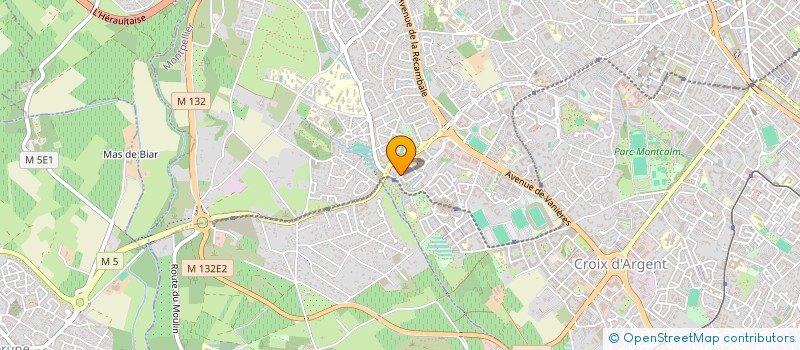 localisation de l'entreprise MONSIEUR HUGO CHEY à MONTPELLIER