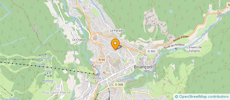 localisation de l'entreprise MONSIEUR HUGO CHOQUER  CERVIERES