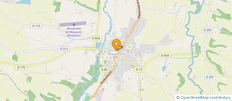 localisation de l'entreprise MONSIEUR HUGO COASSIN à MAUVEZIN