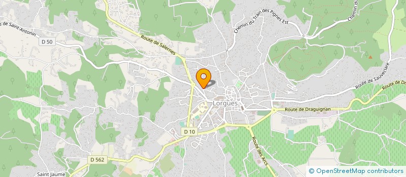 localisation de l'entreprise MONSIEUR HUGO COGNE à LORGUES