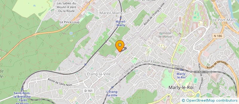 localisation de l'entreprise MONSIEUR HUGO COLLADO  MAREIL-MARLY