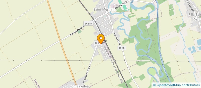 localisation de l'entreprise MONSIEUR HUGO COLSON  SAINT-MESMIN