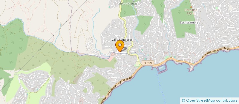 localisation de l'entreprise MONSIEUR HUGO COMMARMOND  TOULON