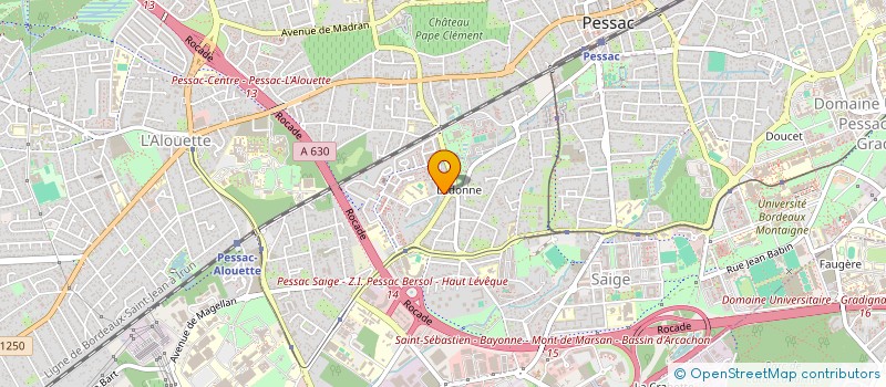 localisation de l'entreprise MONSIEUR HUGO CONESA à MERIGNAC