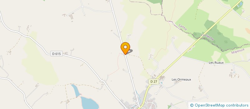 localisation de l'entreprise MONSIEUR HUGO CONGNARD  SAINT-DENIS-D'ANJOU