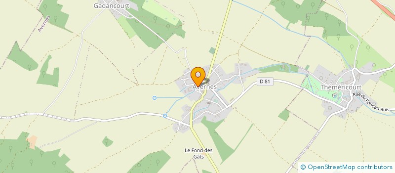 localisation de l'entreprise MONSIEUR HUGO CORNIQUET  CERGY