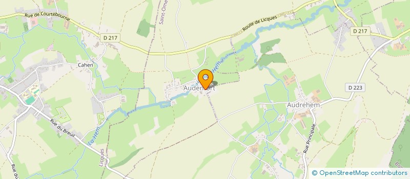 localisation de l'entreprise MONSIEUR HUGO CORNU  CLERQUES