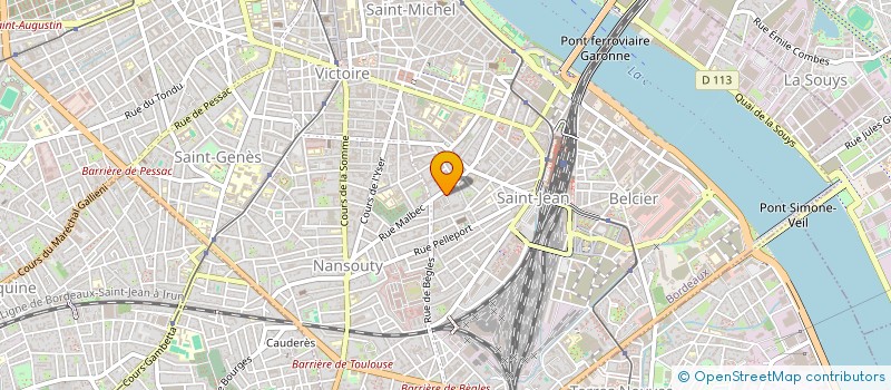 localisation de l'entreprise MONSIEUR HUGO COSTE LADERACH à BORDEAUX