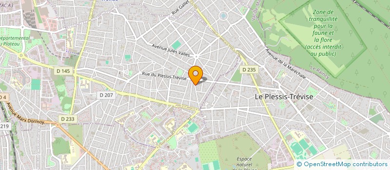 localisation de l'entreprise MONSIEUR HUGO COUDOUX à CHAMPIGNY-SUR-MARNE